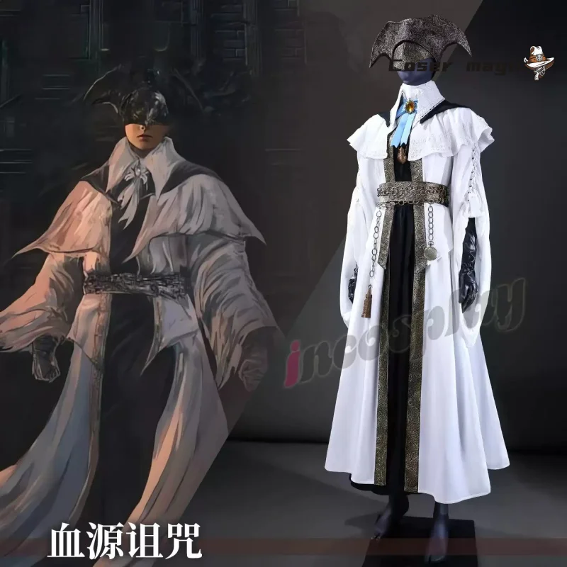 Bloodborne Cosplay Prop - Kostum Seragam Cosplay Paduan Suara Bloodborne