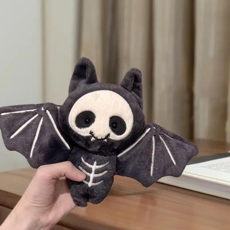 Cosplay Bat Prop - Gantungan Kunci Tengkorak Kelelawar Boneka Plush