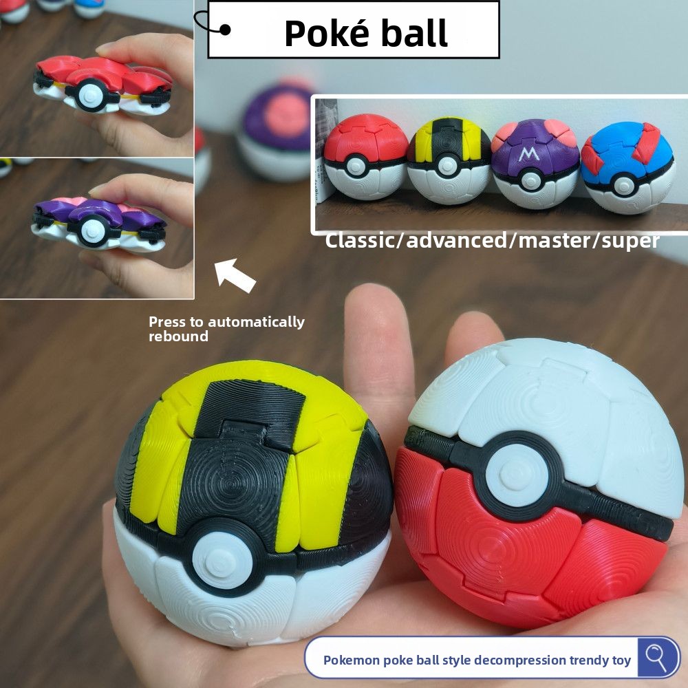 Pokeball Cosplay Prop - Bola Pop Pokemon 3D Baru yang