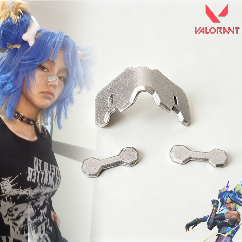 Bloodborne Cosplay Prop - Strip Hidung Cosplay Neon Game VALORANT