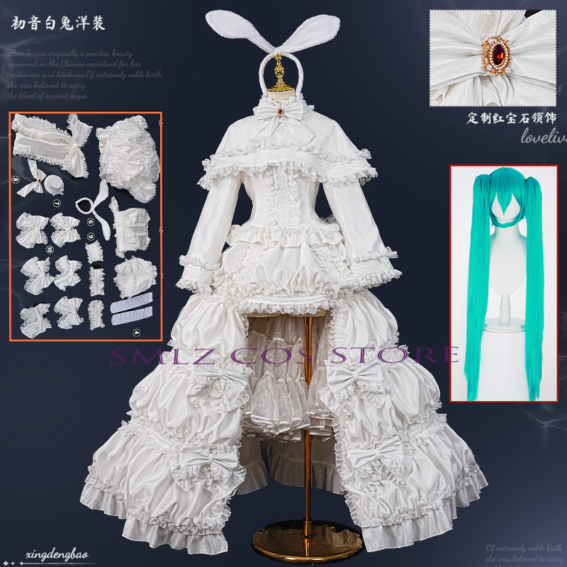 Prop Para Cosplay - Kostum Anime Cosplay MikuuU Kelinci 2026