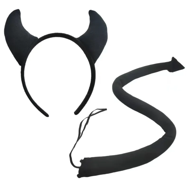Bando setan setan hitam merah  - Cosplay Prop Bow ulasan dan harga