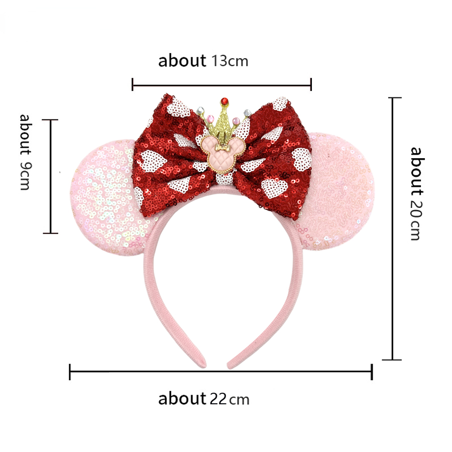 Bando Telinga Mickey Mouse Ber - Cosplay Prop Bow ulasan dan harga