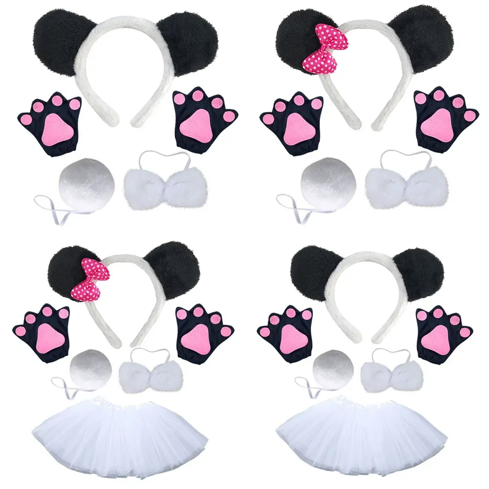 Kostum Panda hitam putih bando - Cosplay Prop Bow ulasan dan harga