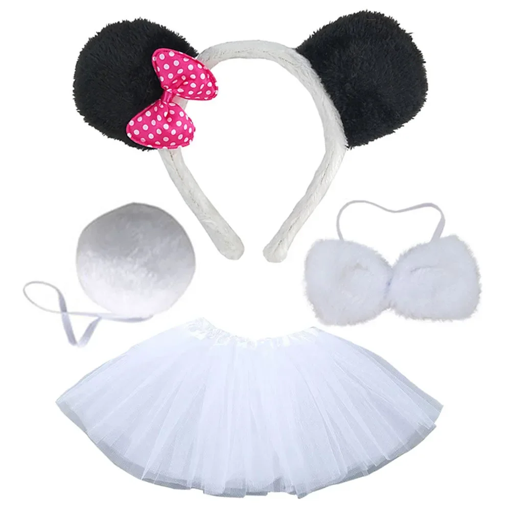 Kostum Panda hitam putih bando - Cosplay Prop Bow ulasan dan harga