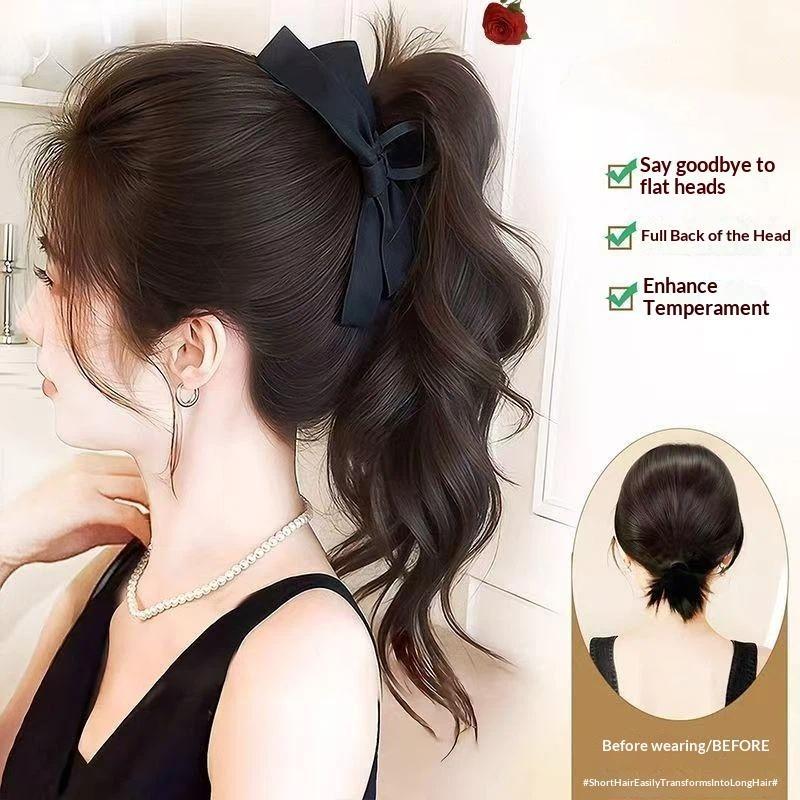 (BF06) Wig Kuncir Kuda 14 inci - Cosplay Prop Bow ulasan dan harga