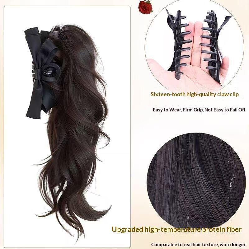 (BF06) Wig Kuncir Kuda 14 inci - Cosplay Prop Bow ulasan dan harga