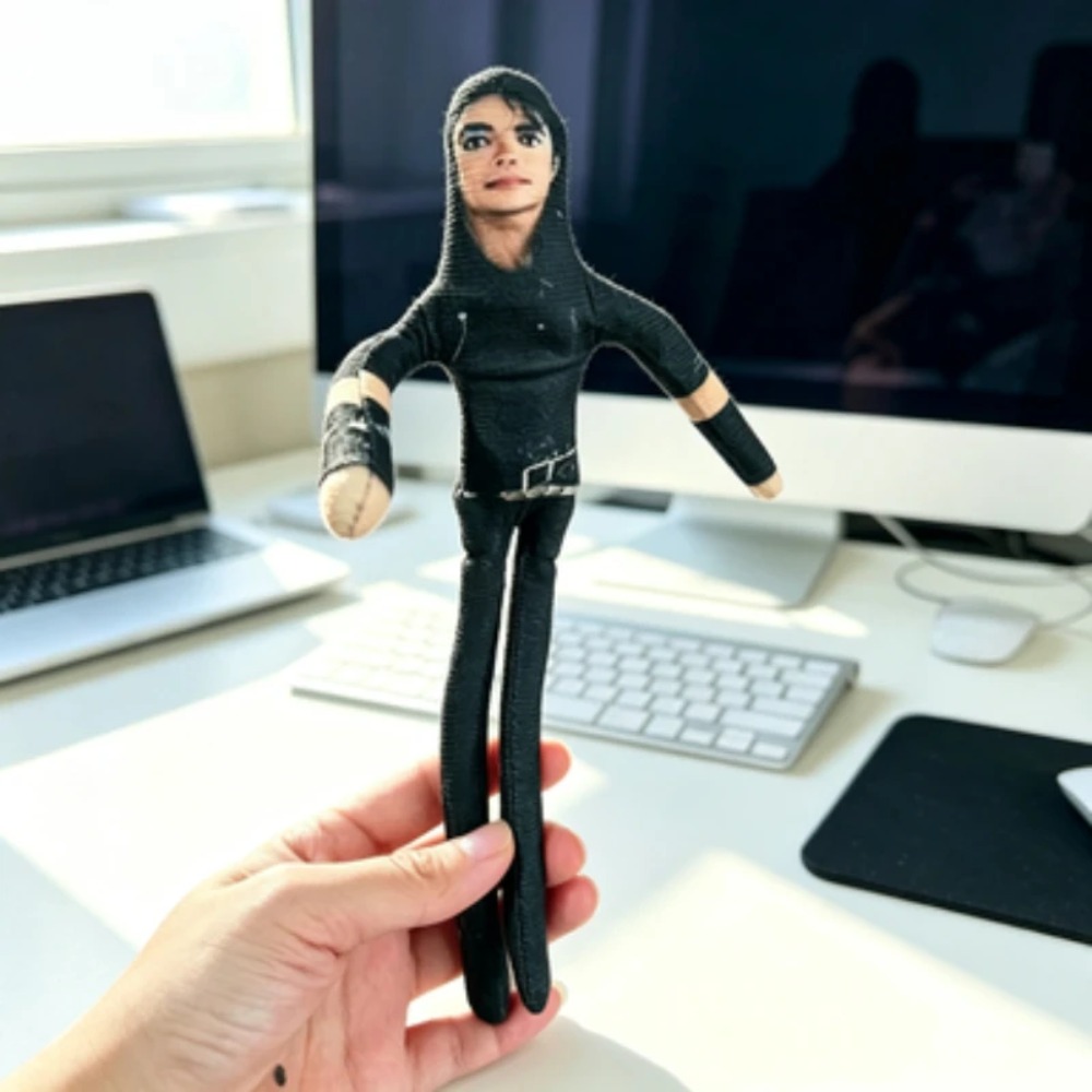 Michael Jackson Boneka Plush d - Prop Para Cosplay ulasan dan harga