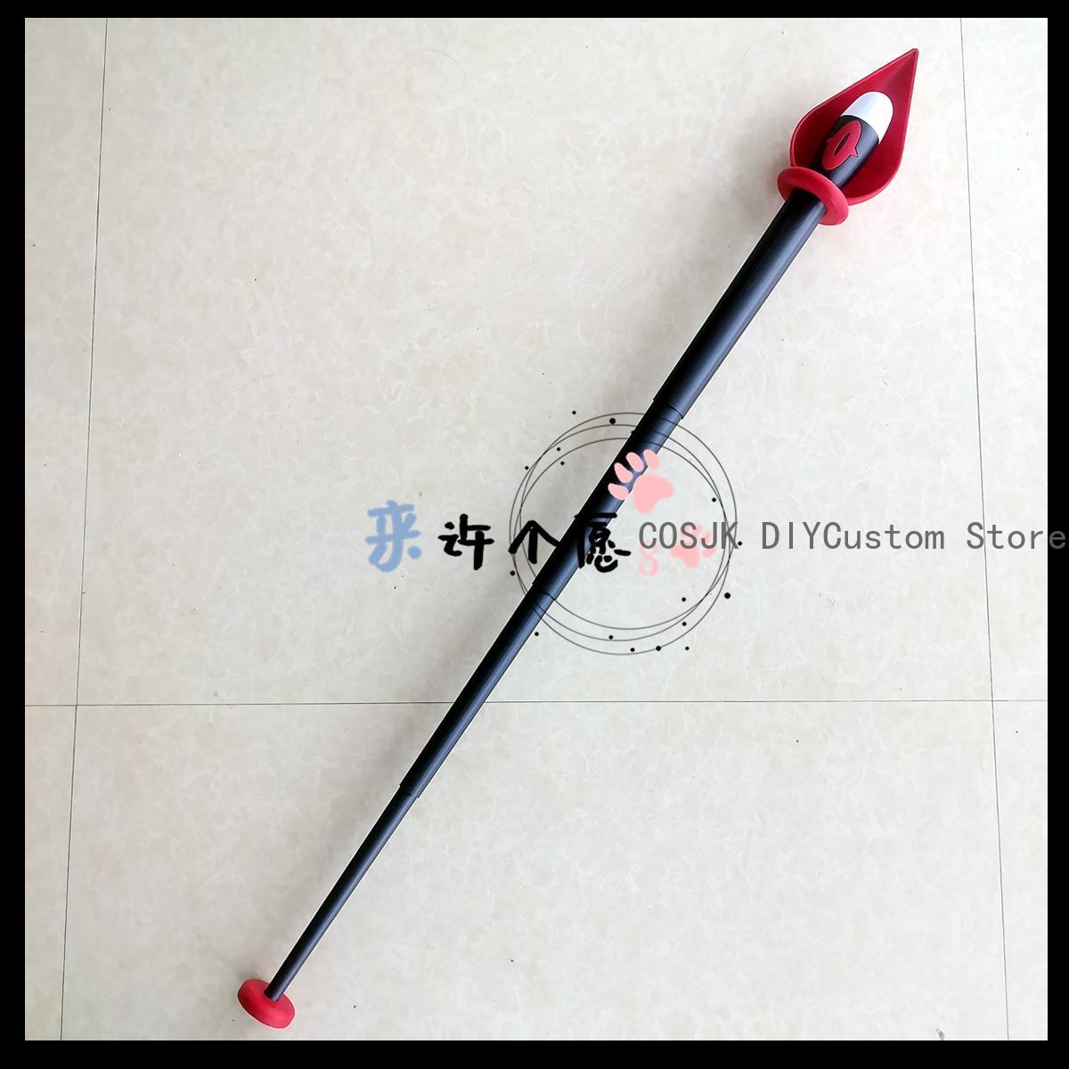 Tongkat Alastor Cane Scepter S - Cosplay Prop 3D Print ulasan dan harga
